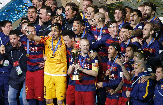 Barca và Cup vô địch thế giới các CLB thứ ba trong vòng sáu năm.