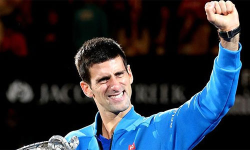 Djokovic nhận sự tin tưởng lớn cho chiến dịch bảo vệ danh hiệu Australia mở rộng. Ảnh: AFP.
