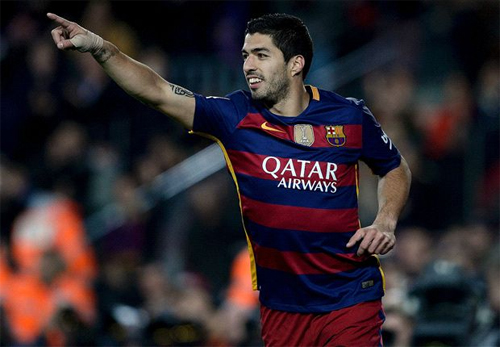 "S9" đang chơi rất hay trong màu áo Barca. Ảnh: Reuters