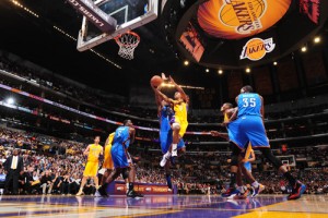 Oklahoma City Thunder v Los Angeles Lakers