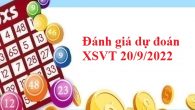Đánh giá dự đoán XSVT 20/9/2022