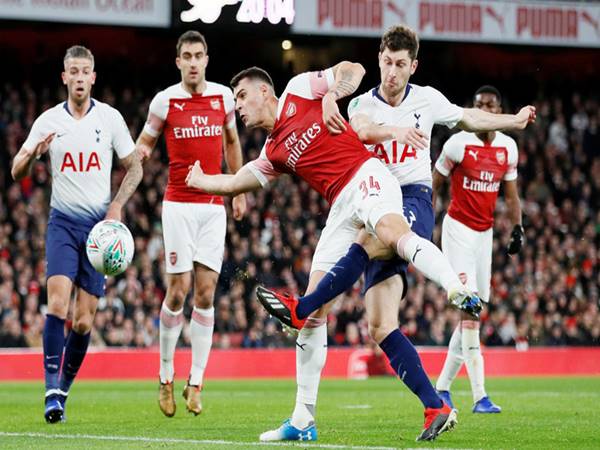 Trận đấu kịch tính giữa Arsenal vs Tottenham