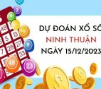 Dự đoán xổ số Ninh Thuận ngày 15/12/2023 thứ 6 hôm nay