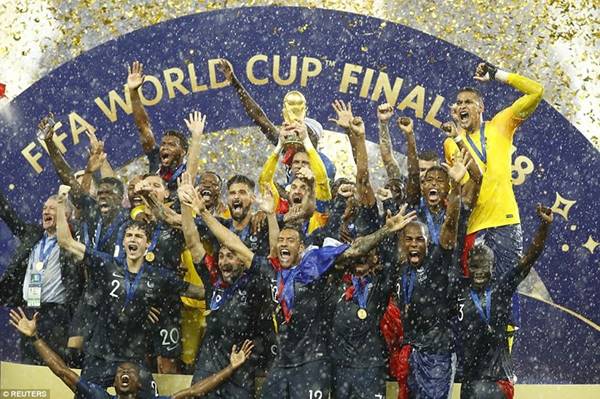 Pháp vô địch World Cup năm 2018